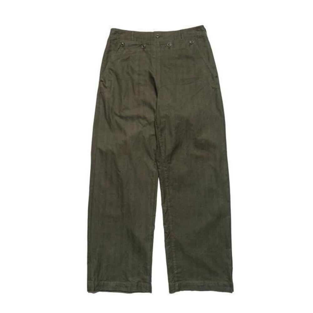 ENGINEERED GARMENTS Relaxed Fit Straight Leg Pants With Textured Cotton Fabric